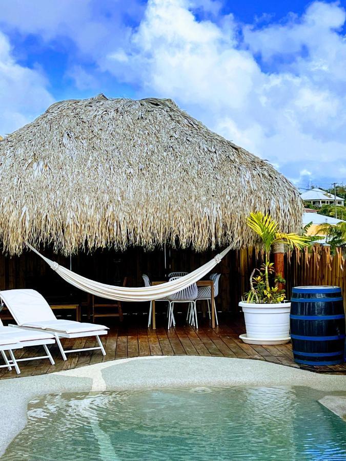 Villa Amaryllis Luxueuse,Piscine,Vue Mer,Plage Sainte-Luce Exteriör bild