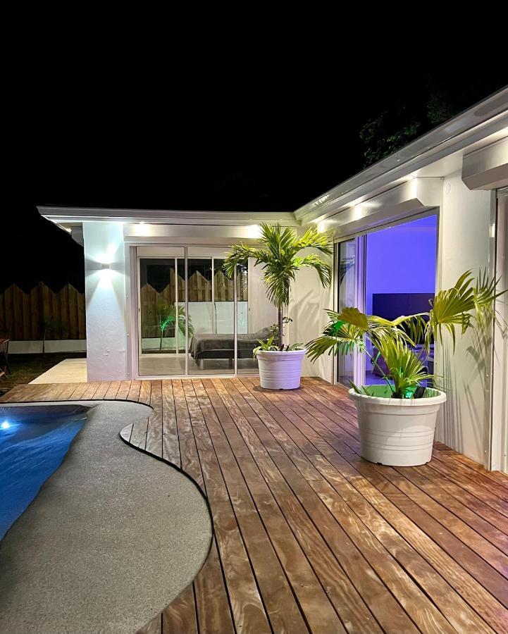 Villa Amaryllis Luxueuse,Piscine,Vue Mer,Plage Sainte-Luce Exteriör bild
