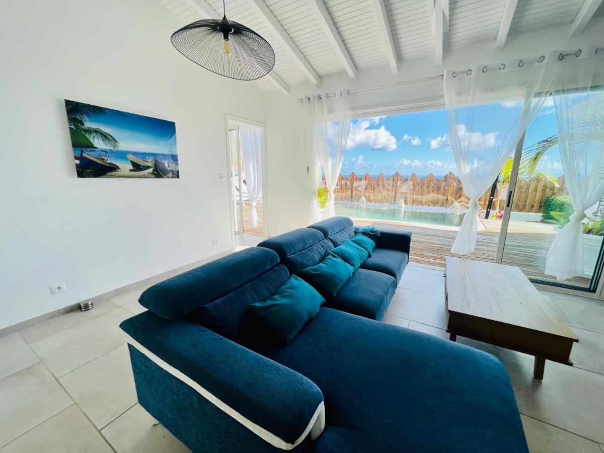 Villa Amaryllis Luxueuse,Piscine,Vue Mer,Plage Sainte-Luce Exteriör bild