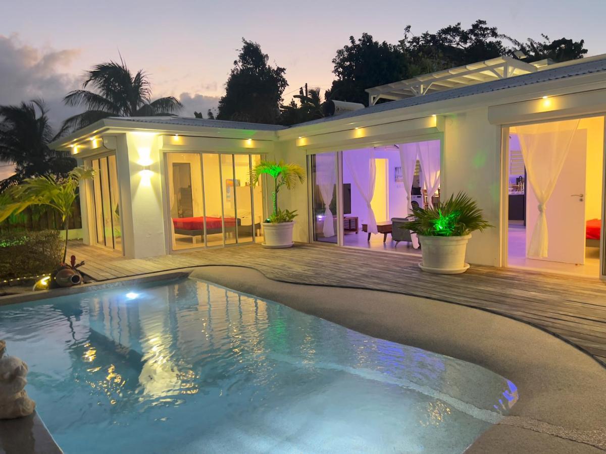 Villa Amaryllis Luxueuse,Piscine,Vue Mer,Plage Sainte-Luce Exteriör bild