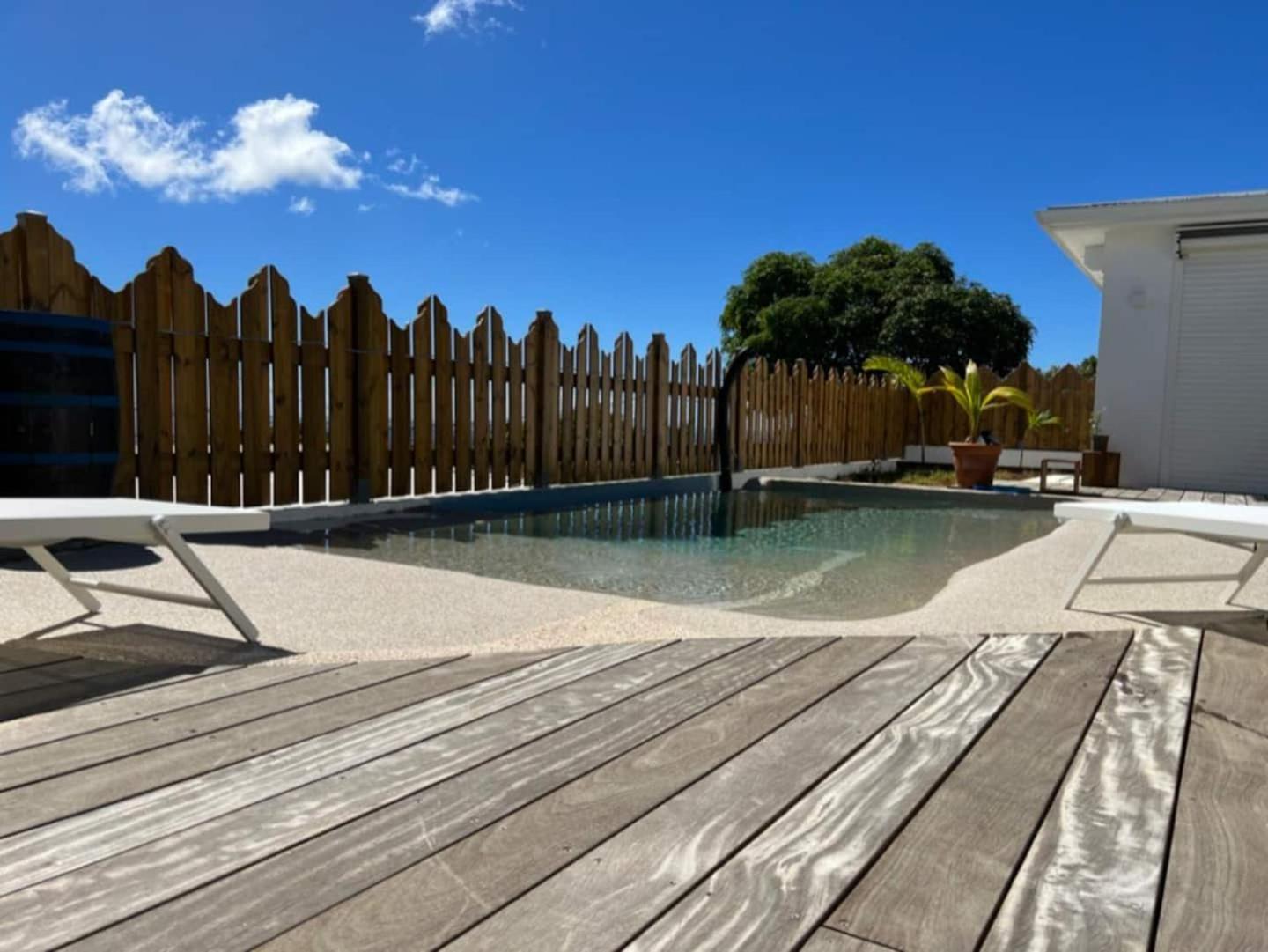 Villa Amaryllis Luxueuse,Piscine,Vue Mer,Plage Sainte-Luce Exteriör bild