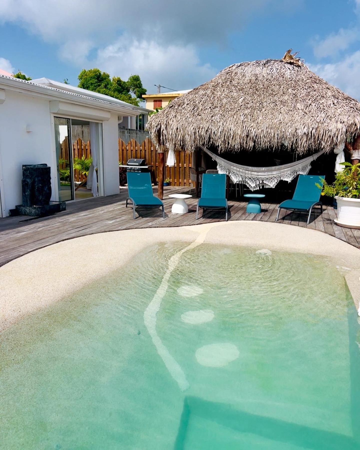 Villa Amaryllis Luxueuse,Piscine,Vue Mer,Plage Sainte-Luce Exteriör bild