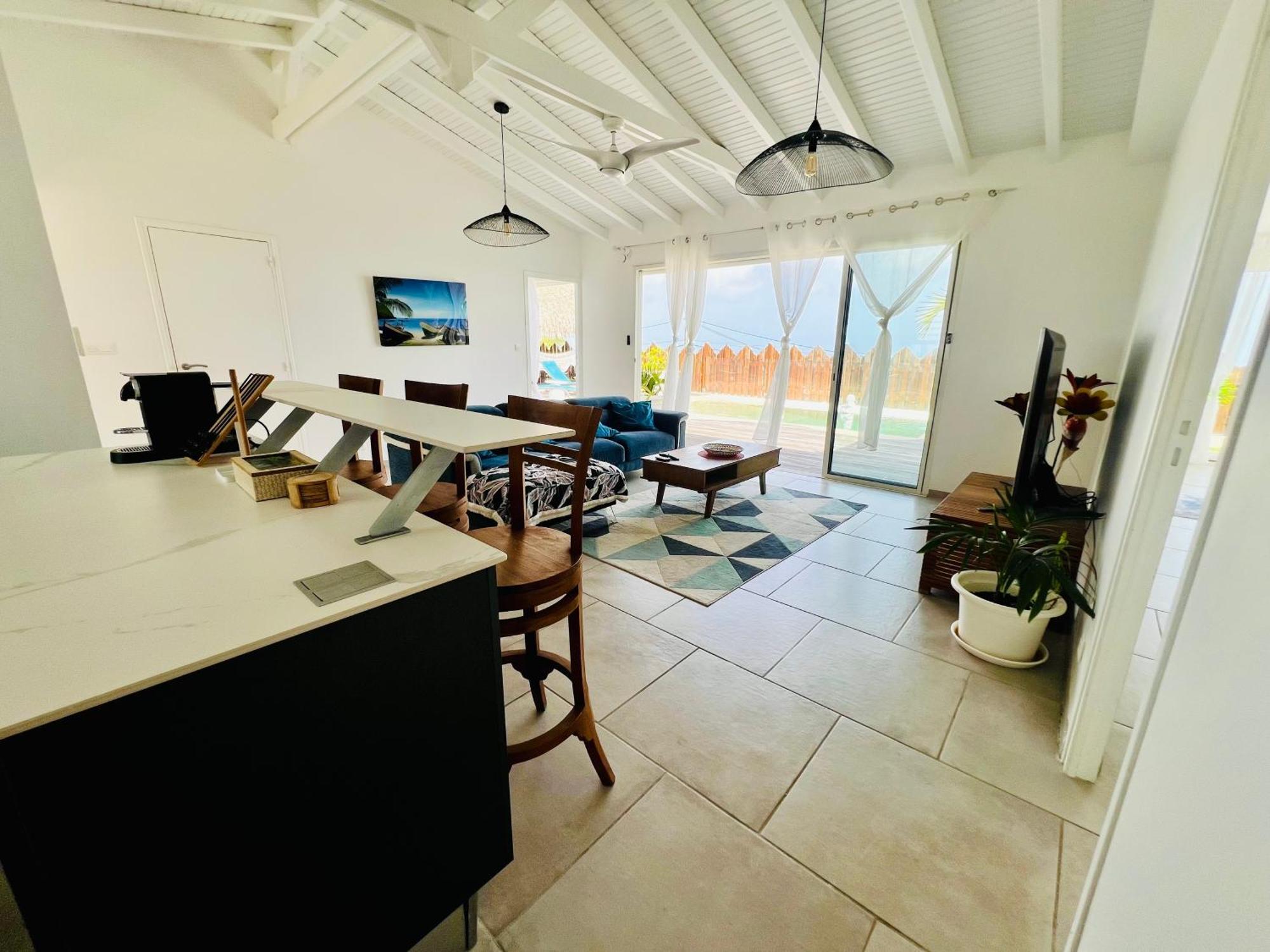Villa Amaryllis Luxueuse,Piscine,Vue Mer,Plage Sainte-Luce Exteriör bild