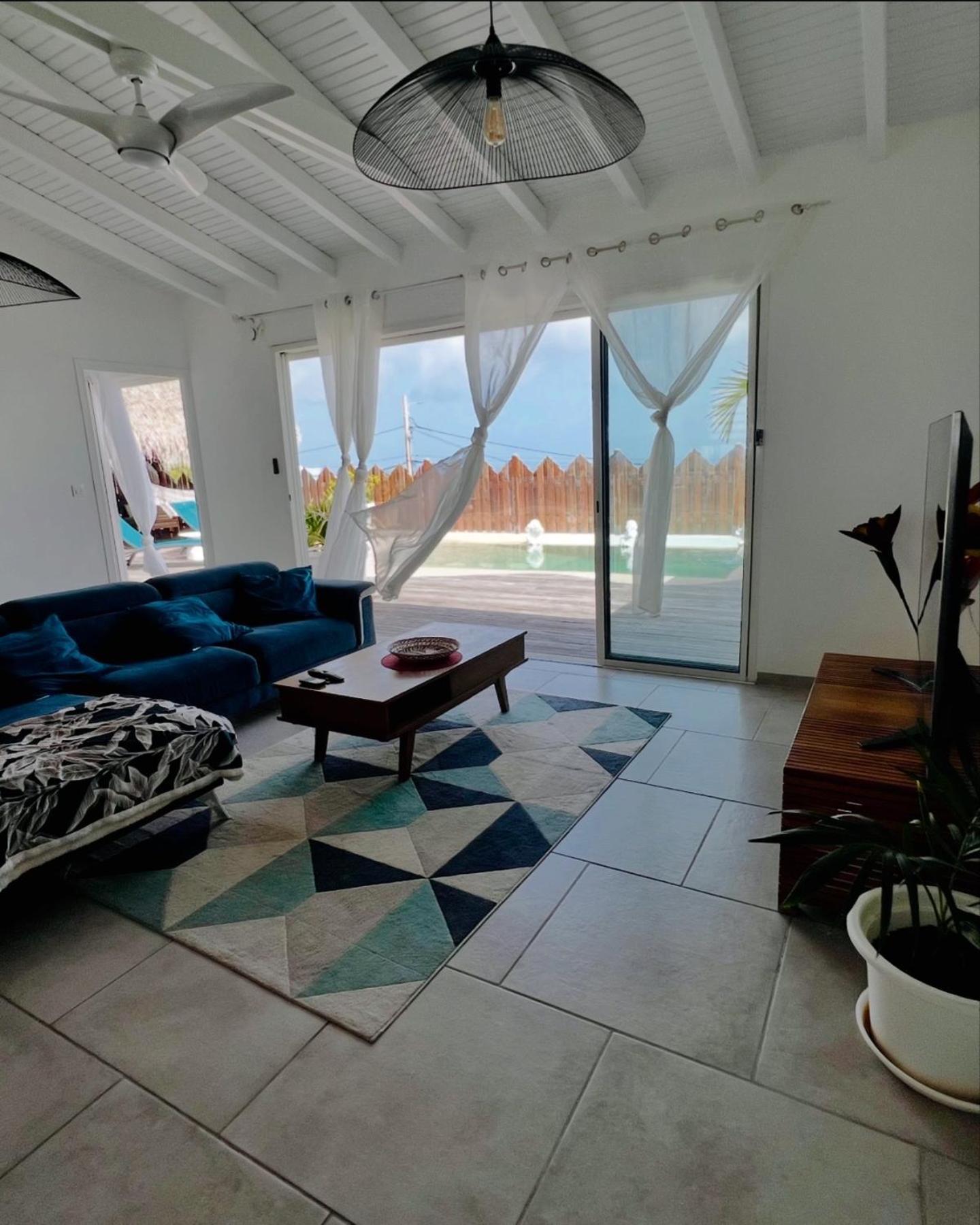 Villa Amaryllis Luxueuse,Piscine,Vue Mer,Plage Sainte-Luce Exteriör bild